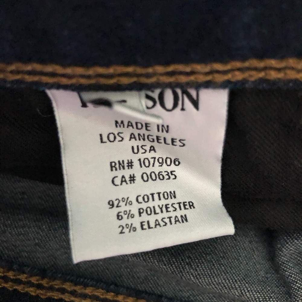 Hudson Ginny straight dark wash size 25 - Picture 6 of 6